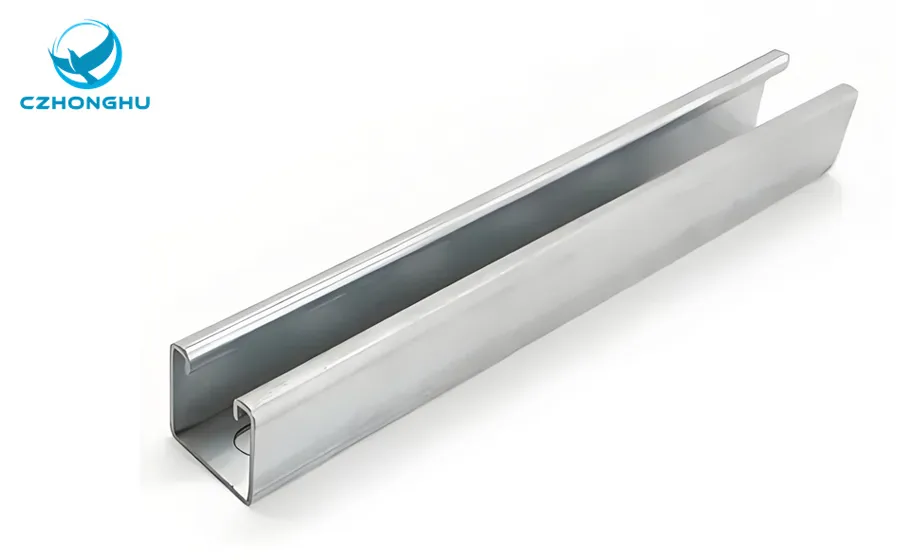 Solider Federbein kanal