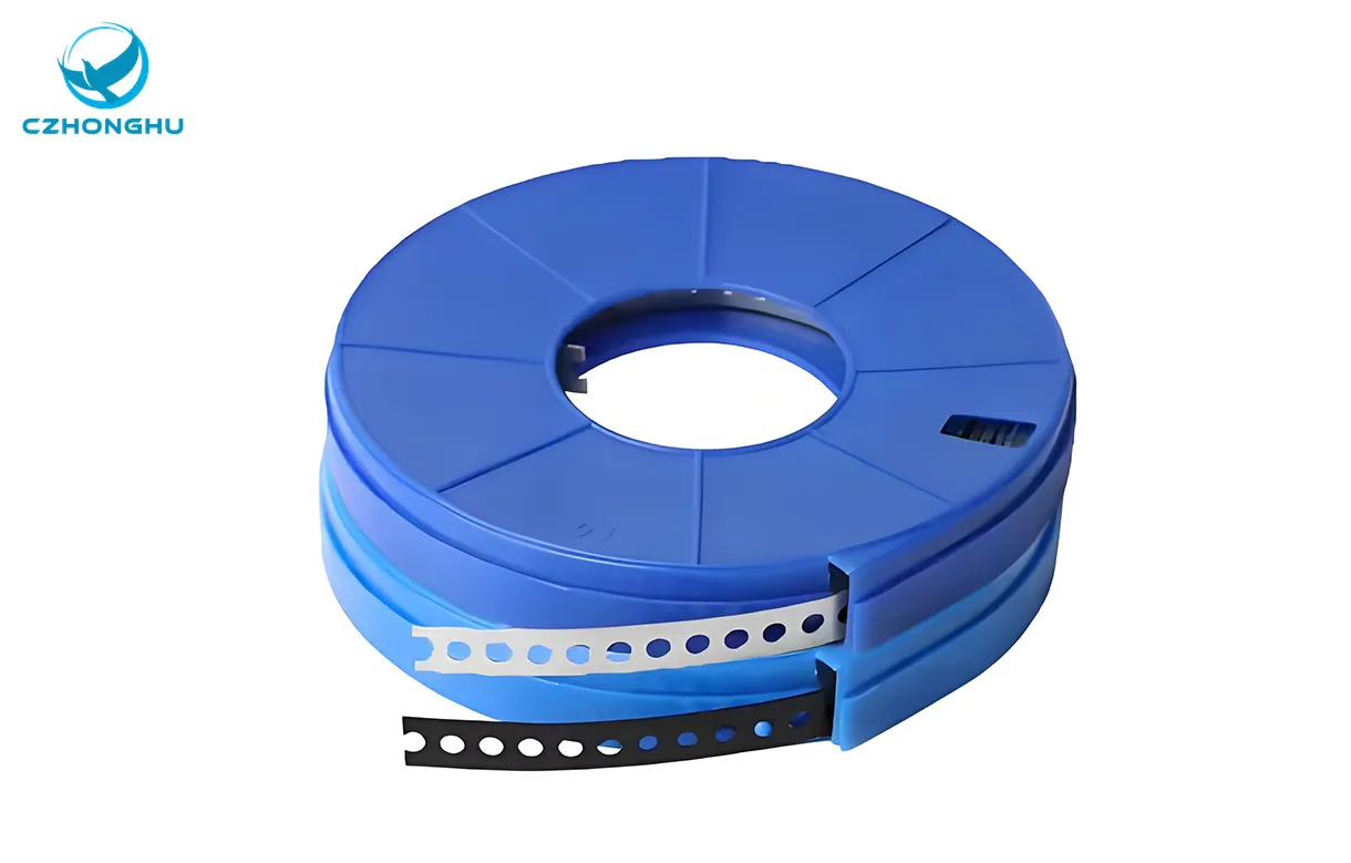 Metallst reifung mit Löchern